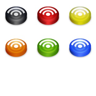 Rss Feeds Rounded icon sets preview