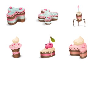 Sweets icon sets preview