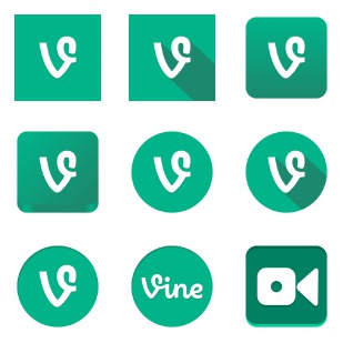 Vine icon sets preview