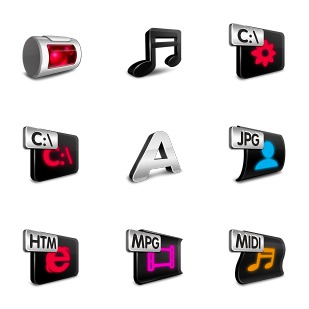 SilverShark icon sets preview