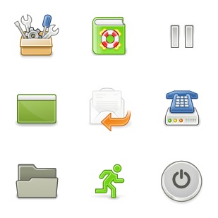 GNOME Desktop icon sets preview