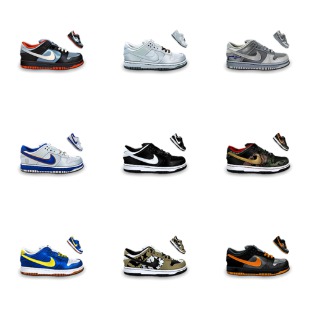 Nike Dunk icon sets preview