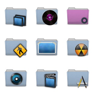 Brushed Adlua icon sets preview