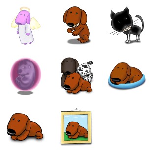 A Dogs Life icon sets preview