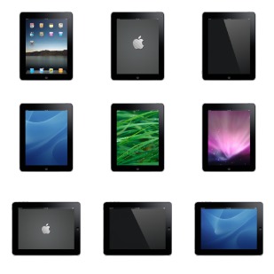 iPad icon sets preview