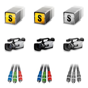 Real Vista Video Production icon sets preview