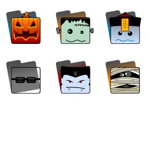 Nimble Halloween icon sets preview