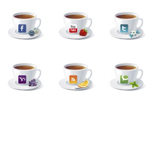 Social Teacups icon sets preview