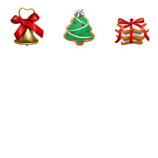 Christmas Cookie icon sets preview