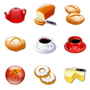 Coffee Break icon sets preview