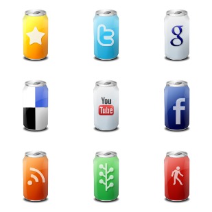 Drink web 2.0 icon sets preview