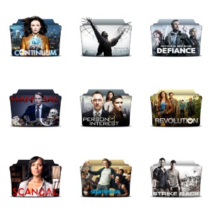 TV Series Folder Pack 5 icon sets preview