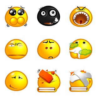 Popo Emotions icon sets preview