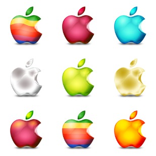 Fruity Apples icon sets preview