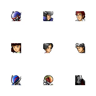 Bubblegum Crisis 2.0 icon sets preview