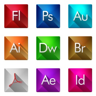 Triangle Adobe icon sets preview