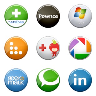 Web 2.0 icon sets preview