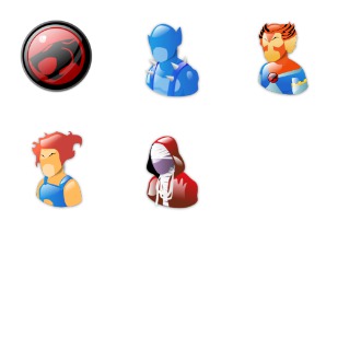 Thundercats icon sets preview