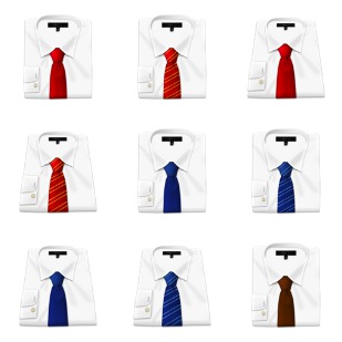 Shirt N Tie icon sets preview