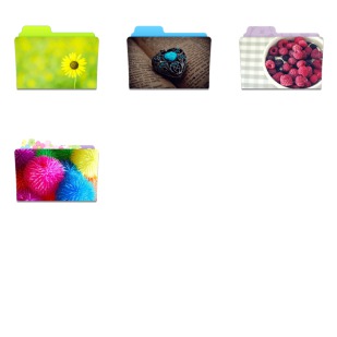 Cute Folders icon sets preview