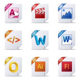 File Type icon sets preview