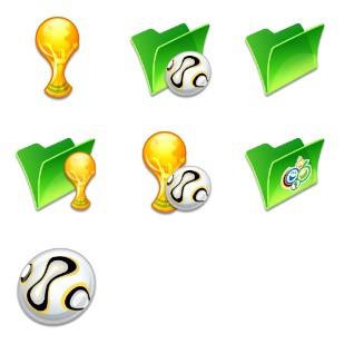 Comic World Cup icon sets preview