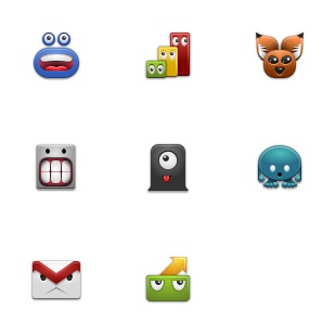 Monster icon sets preview