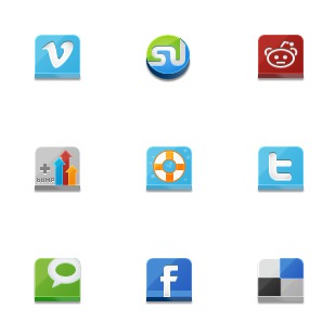 Lontar Icon Social Site Edition icon sets preview