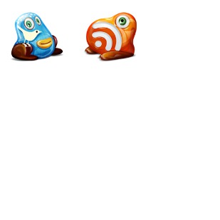 Feed Twitter Monster icon sets preview