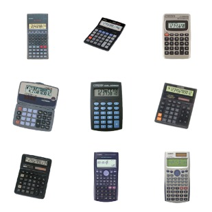 Calculators icon sets preview