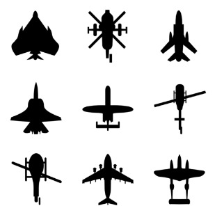 airplanes pack icon sets preview