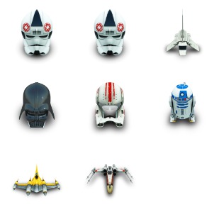 Star Wars icon sets preview