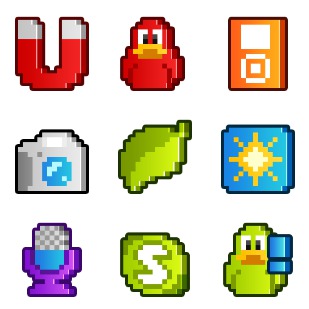 Arcade Daze Apps Vol. 1 icon sets preview