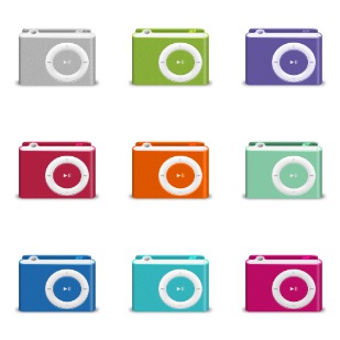 Lil' Shuffles icon sets preview