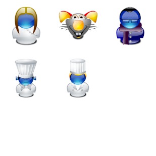 Ratatouille icon sets preview