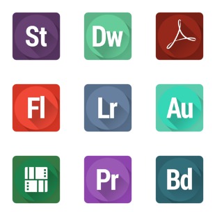 Shadow135 Adobe icon sets preview