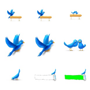 Tweet My Web icon sets preview