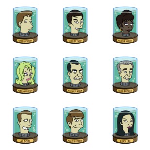 Futurama Vol. 5 - Heads in Jars icon sets preview