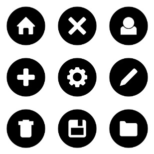 Basic icon sets preview