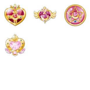 Sailor Moon icon sets preview