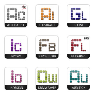 Adobe Pack icon sets preview