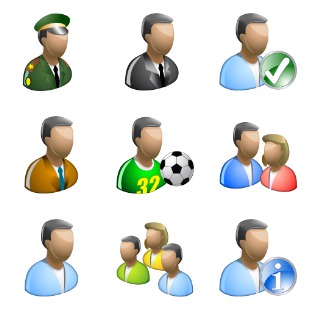 People icon sets preview