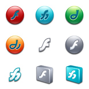 Macromedia icon sets preview