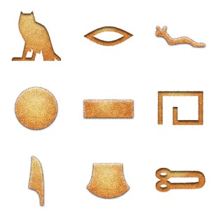 Hieroglyphica icon sets preview