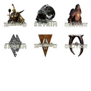 The Elder Scrolls - Pack icon sets preview