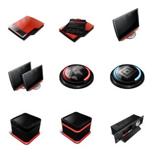 SKY TECHNOLOGY ProReD icon sets preview