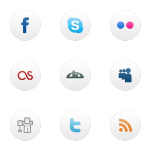 Smoothies Social Media icon sets preview