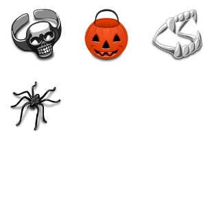 Trick OR Treat icon sets preview