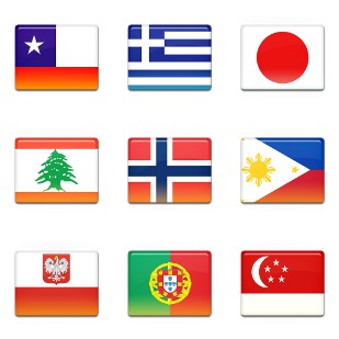 Flag icon sets preview