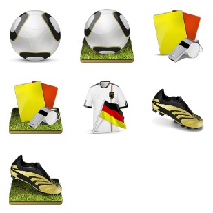 Soccer Worldcup 2010 icon sets preview